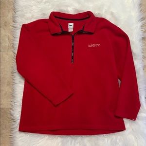 DKNY Classic zip up sweatshirt